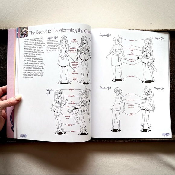 BOOK • “Manga Mania: Magical Girls & Friends” Drawing Book • - Picture 7 of 12